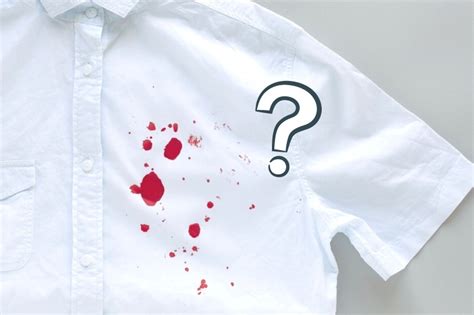 how to get fake blood off white clothes|are blood stains permanent.